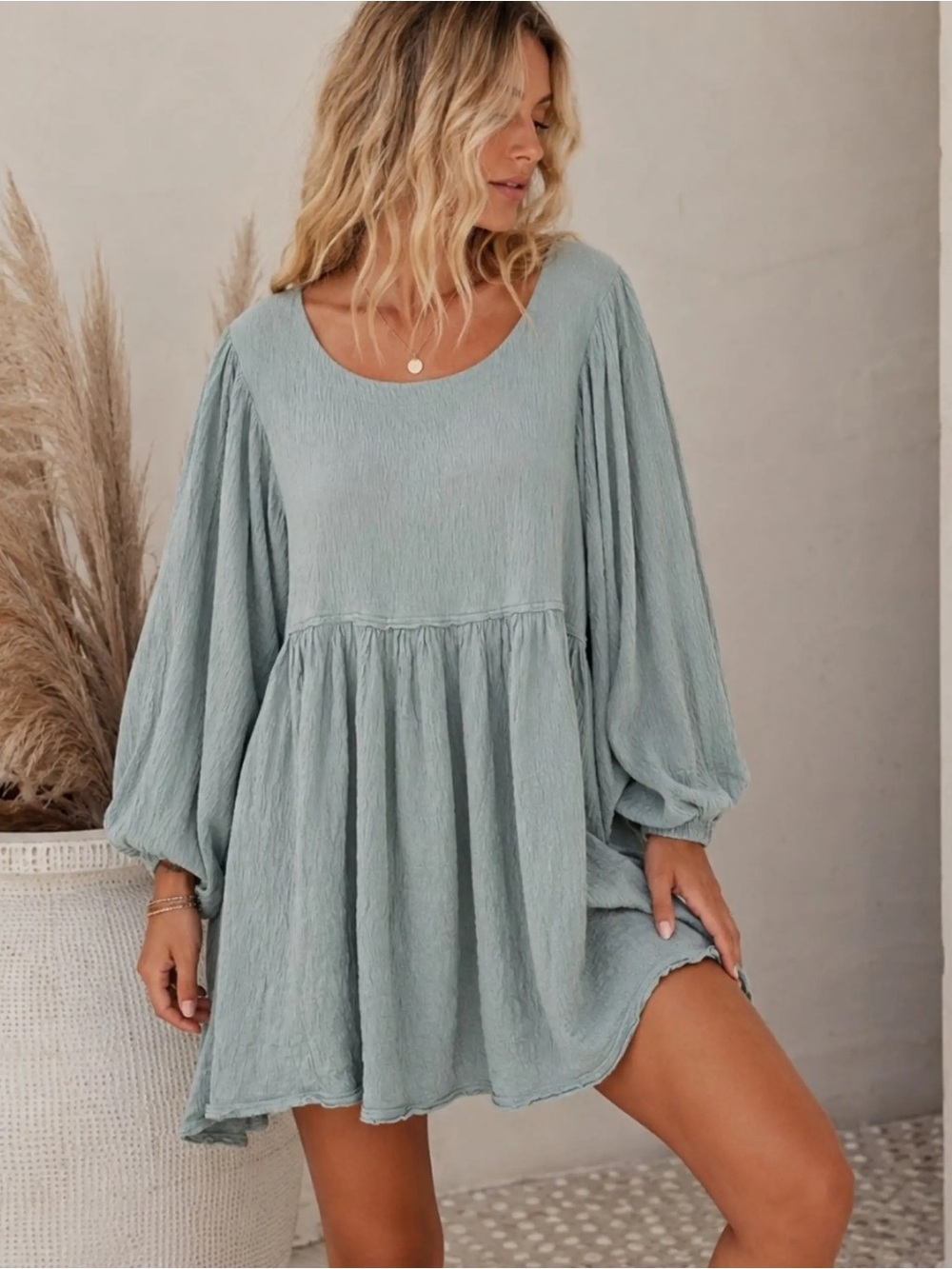Free People Get Obsessed Babydoll Dress